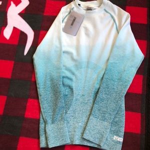XS Gymshark Ombré Longsleeve Top